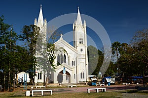 Immaculate Conception cathedral. Puerto Princesa. Palawan. Philippines photo