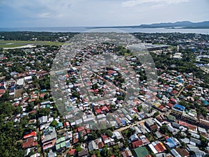 Puerto Princesa Cityscape in Palawan, Philippines. photo