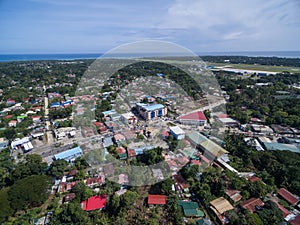 Puerto Princesa Cityscape in Palawan, Philippines. photo