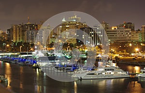 Puerto Rico at night