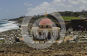 Puerto Rico's Old San Juan Coastal View