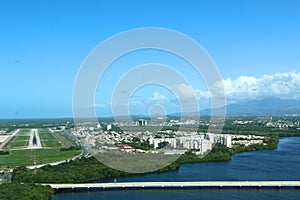 Puerto Rico from the sky photo