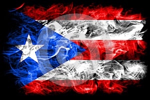 Puerto Rico smoke flag, United States dependent territory flag