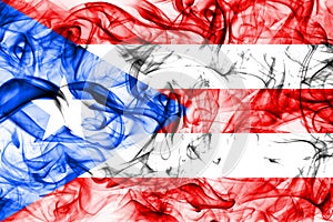 Puerto Rico smoke flag, United States dependent territory flag