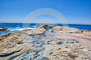 Puerto Vallarta, Conchas Chinas beach and ocean coastline