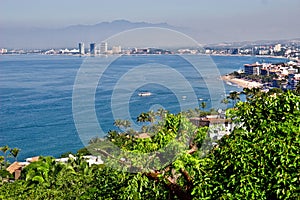 Puerto Vallarta from hilltop photo