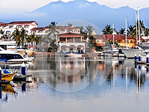 Puerto Vallarta marina, harbour, port in Jalisco, Mexico