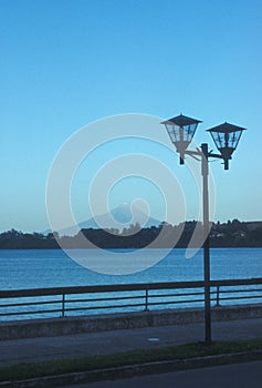 Puerto Varas streetlamp