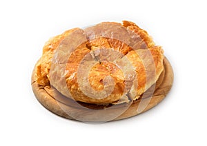 the puff pastry with cheese