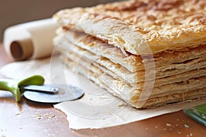 Puff Pastry in the Making