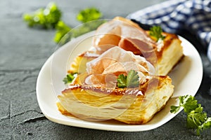 Puff pastry pies