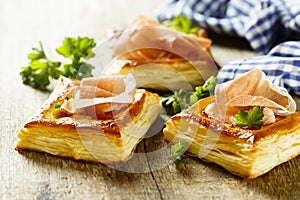 Puff pastry pies