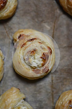 Puff pastry rolls