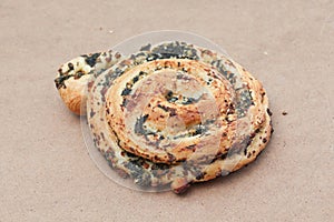 Puff pastry witn spices