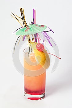 Puff pink cocktail
