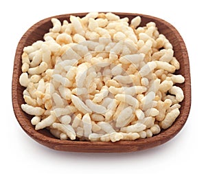 Puffed rice in a bowl