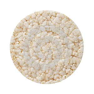 Puffed rice cake photo