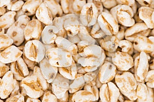 Puffed Wheat background