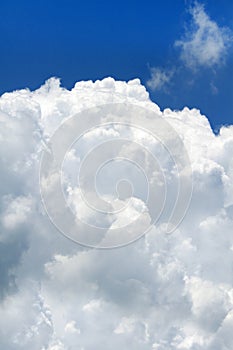 Puffy big cloud photo