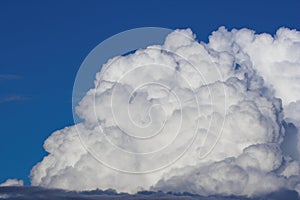 Puffy cloud photo