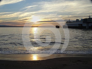 Puget Sound at Sunset