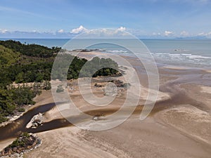 The Pugu, Gondol, Siar and Pandan Beaches of Lundu area