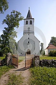 Puhalepa Church, Hiiumaa island, Estonia photo