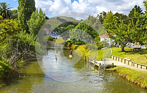 Puhoi River Auckland New Zealand