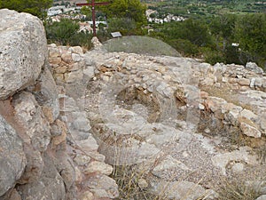 Puig de sa Morisca Moorish Peak archaeological park in Majorca