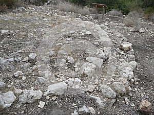 Puig de sa Morisca Moorish Peak archaeological park in Majorca