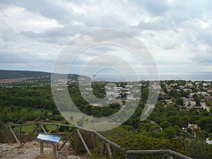 Puig de sa Morisca Moorish Peak archaeological park in Majorca