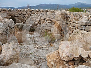 Puig de sa Morisca Moorish Peak archaeological park in Majorca photo