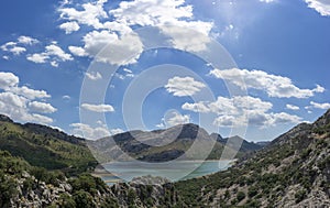 Puig major mountain in the Sierra de Tramuntana