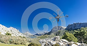 puig major mountain in the Sierra de Tramuntana