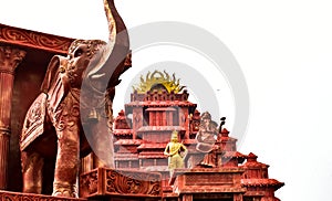 Puja Pandel In Durgapuja photo
