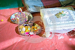 Puja and wedding ritual material for north Indian Wedding