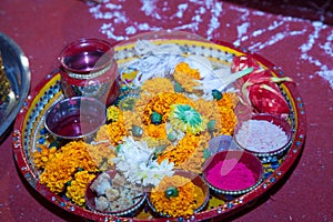 Puja and wedding ritual material for north Indian Wedding