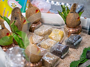 Puja and wedding ritual material for south Indian Wedding