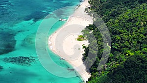 Puka Shell Beach. Boracay, Philippines.