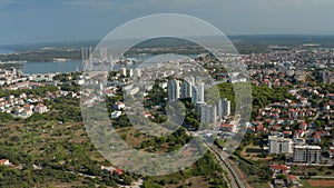 Pula Croatia Aerial View