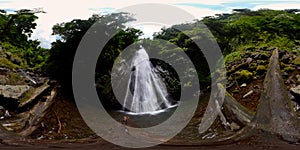 Pulang-Tubig Waterfalls in jungle.360VR