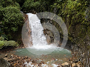 Pulangbato waterfalls in Valencia, Negros Oriental, Philippines.