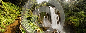 Pulhapanzak Waterfall in Honduras. photo