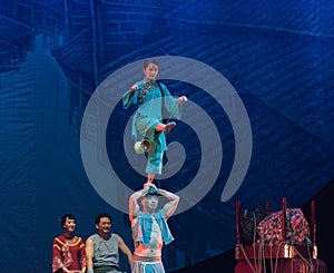 pull the bell-Acrobatic showBaixi Dream Night