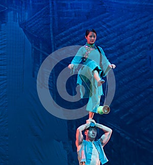 Pull the bell-Acrobatic showBaixi Dream Night