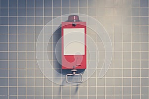 Pull handle - emergency break / fire alarm