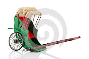 Pulled rickshaw