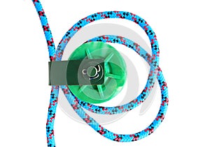 Pulley with rope