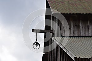 Pulley at a Working Farm in Johnson City Texas