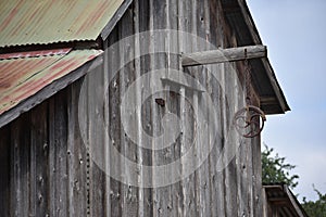 Pulley at a Working Farm in Johnson City Texas